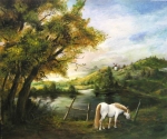 A WHITE HORSE
50 x 60 Canvas, oil, 2006