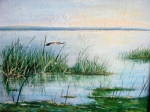 BLUE LANDSCAPE, 50x60 Canvas, oil, 2008 BLUE LANDSCAPE, 50x60 Canvas, oil, 2008