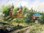 Church, 40x50, Canvas, oil, 2009