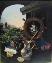 STILL-LIFE WITH A STEERING WHEEL
60 x 50 Canvas, oil, 2002 STILL-LIFE WITH A STEERING WHEEL
60 x 50 Canvas, oil, 2002