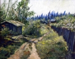 Village Way.2, 50x60, Canvas, oil, 2009