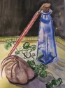 STILL-LIFE WITH GARLIC
Aquarell, 1995