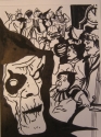 THE MASK OF THE RED DEATH
Illustration 1, Indian Ink, 2005 THE MASK OF THE RED DEATH
Illustration 1, Indian Ink, 2005